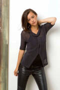 Strickanleitung Pullover mit Reissverschluss 218-53...