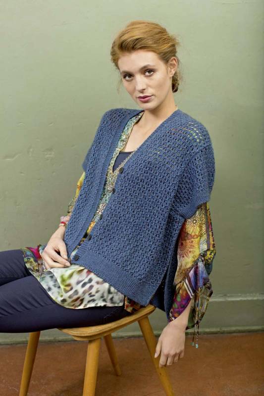 Knitting instructions Cardigan 220-06 LANGYARNS ASIA as download