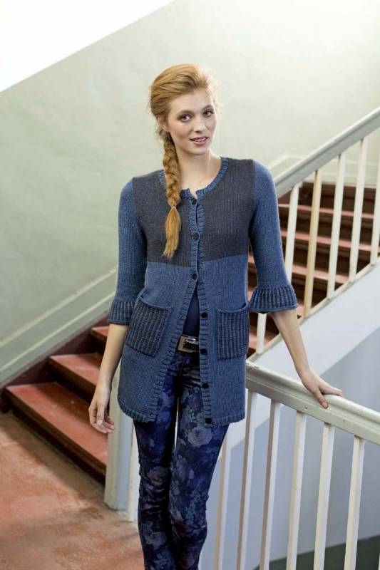 Knitting instructions Cardigan 220-08 LANGYARNS ASIA as download