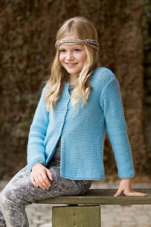 Knitting instructions Cardigan 222-08 LANGYARNS CASHMERE CLASSIC as download