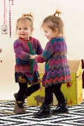 Strickanleitung Kleid 223-15 LANGYARNS MILLE COLORI BABY als download
