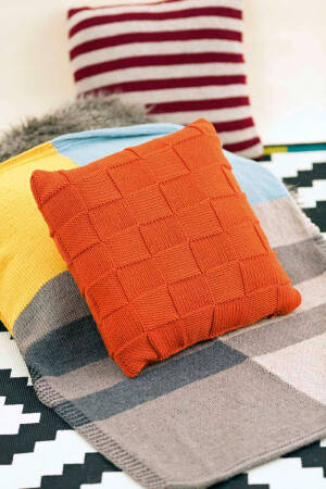 Knitting instructions Cushion 223-23 LANGYARNS MERINO+ as download