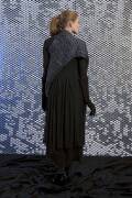 Knitting instructions Shawl with armhole  as download
