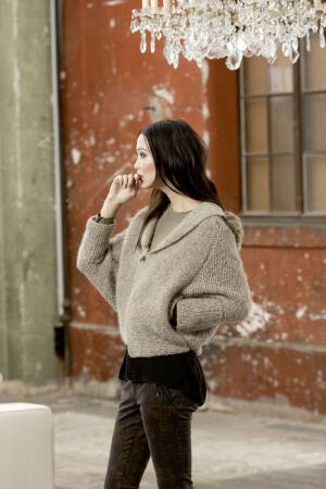 Knitting instructions Jacket 225-30 LANGYARNS MALOU LIGHT / SOFTHAIR as download