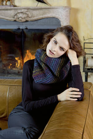 Knitting instructions Snood 226-34_03 LANGYARNS MALOU LIGHT / MILLE COLORI BABY as download