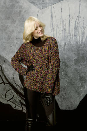 Knitting instructions Wide sweater 227-04 LANGYARNS EMMA as download