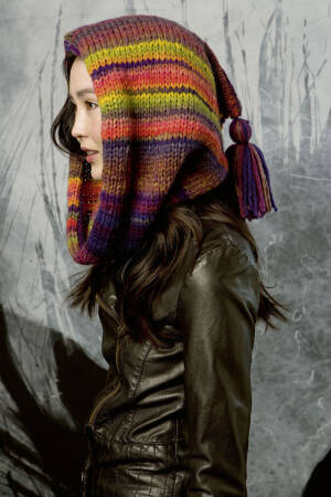 Knitting instructions Hood 227-18 LANGYARNS RIGA as download