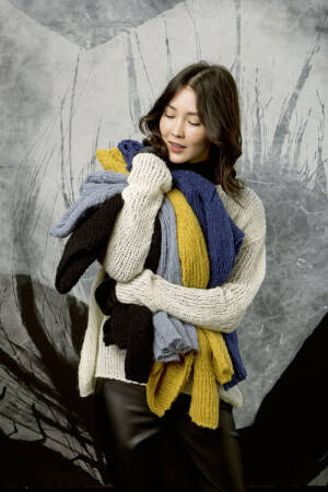 Knitting instructions Loose sweater 227-22 LANGYARNS ALPACA SUPERLIGHT as download