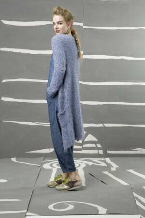 Knitting instructions Coat 231-18 LANGYARNS CORSO / CARA as download