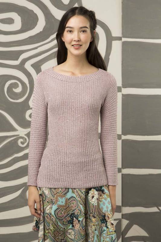 Knitting instructions Pullover 231-23 LANGYARNS STELLINA PAILLETTES as download