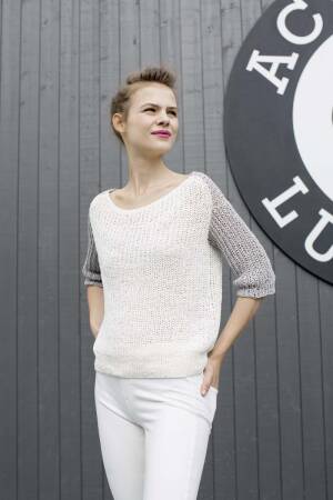 Strickanleitung Pullover 232-13 LANGYARNS LINO als download