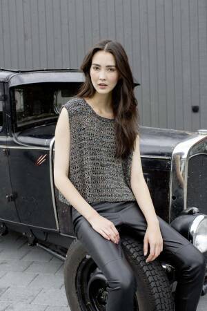 Strickanleitung Top 232-22 LANGYARNS AURORA als download