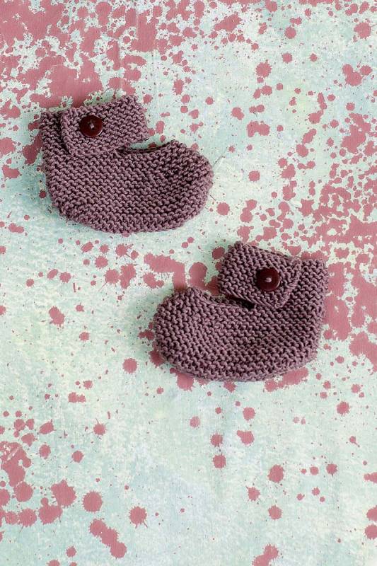 Knitting instructions Bootees 234-01_04 LANGYARNS MERINO 150 as download