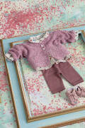 Knitting instructions Cardigan 234-10 LANGYARNS DONEGAL...