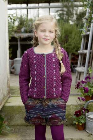 Strickanleitung Jacke 235-07 LANGYARNS DONEGAL / MOHAIR LUXE als download