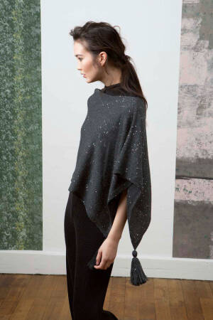 Strickanleitung Cape 236-59 LANGYARNS MERINO PAILLETTES als download