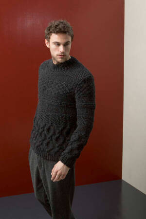 Strickanleitung Pullover 238-11 LANGYARNS KIM als download