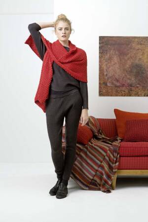 Knitting instructions Shawl with armhole 239-20 LANGYARNS AMIRA as download