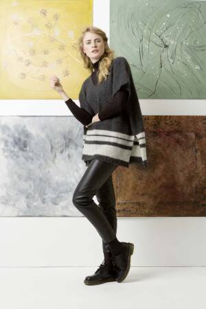 Knitting instructions Poncho 239-46 LANGYARNS LUSSO as download