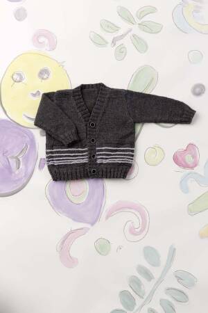 Knitting instructions Cardigan 240-07 LANGYARNS MERINO 150 as download