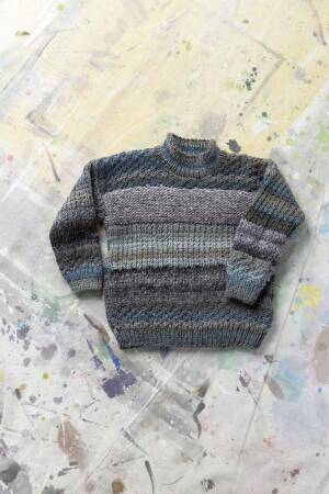 Strickanleitung Pullover 241-14 LANGYARNS MILLE COLORI / WEST als download