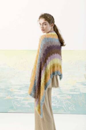 Knitting instructions Stole 242-04 LANGYARNS CARA as download