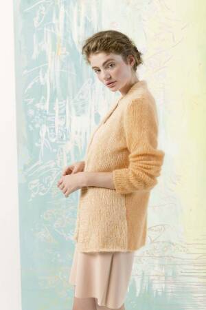 Strickanleitung Jacke 242-12 LANGYARNS MOHAIR LUXE / MOHAIR LUXE PAILLETTES als download