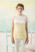 Knitting instructions Short-sleeved sweater 242-18 LANGYARNS MOHAIR LUXE / MOHAIR LUXE PAILLETTES as download