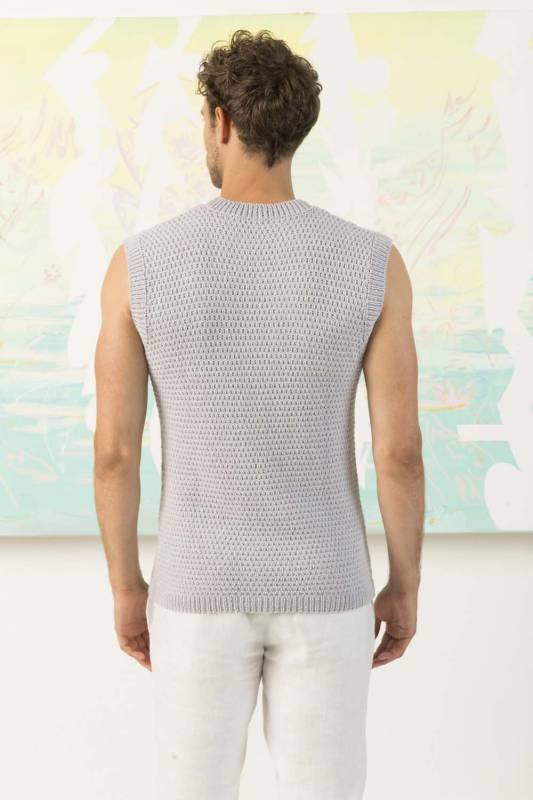 Knitting instructions Sleeveless sweater 242-32 LANGYARNS NORMA as download