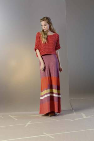 Knitting instructions Sweater 243-03 LANGYARNS GAIA as download