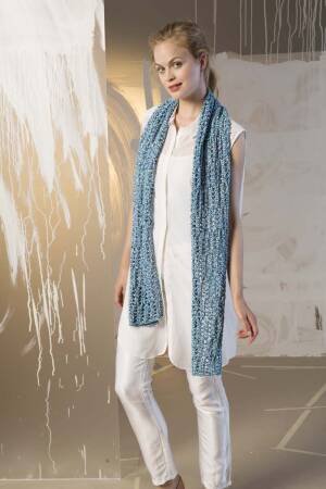 Knitting instructions Scarf 243-28_02 LANGYARNS ARIEN as download