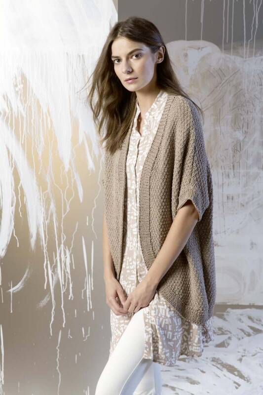 Strickanleitung Jacke 243-43 LANGYARNS ORIGAMI als download