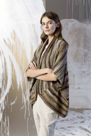 Strickanleitung Jacke 243-44 LANGYARNS FIORA als download