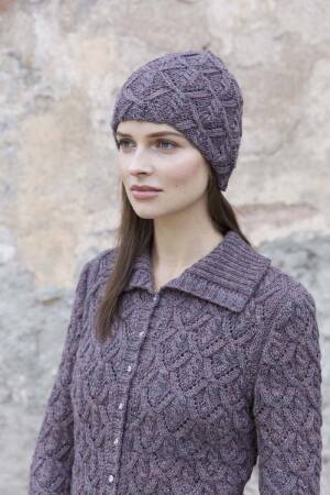 MERINO PERLINE Strickanleitung Jacke als download FAM 2 Lang Yarns MAGIC TWEED