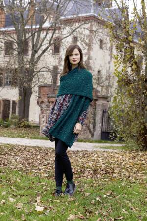 Knitting instructions Stole 244-19 LANGYARNS MERINO PERLINE as download