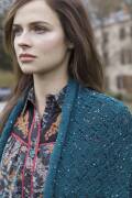 Knitting instructions Stole 244-19 LANGYARNS MERINO PERLINE as download