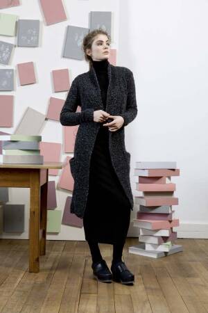 Knitting instructions Coat 245-33 LANGYARNS ARIO as download