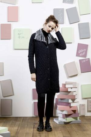 Knitting instructions Coat 245-35 LANGYARNS BRUNA / MALOU LIGHT as download