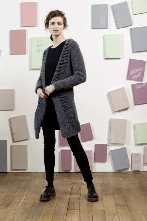 Knitting instructions Coat 245-49 LANGYARNS YARA as download