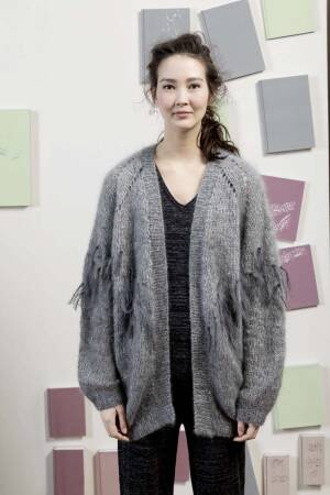 Knitting instructions Jacket 245-51 LANGYARNS MOHAIR LUXE / MOHAIR LUXE PAILLETTES / MOHAIR LUXE LAMÉ as download