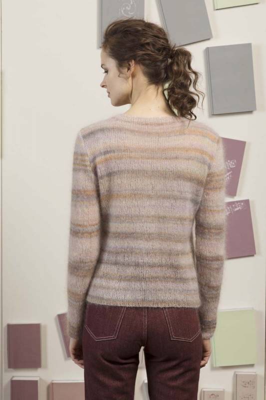 Knitting instructions Sweater 245-61 LANGYARNS MILLE COLORI SUPERKID as download