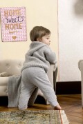 Strickanleitung Jäckchen mit Kapuze 246-01 LANGYARNS BABY ALPACA als download