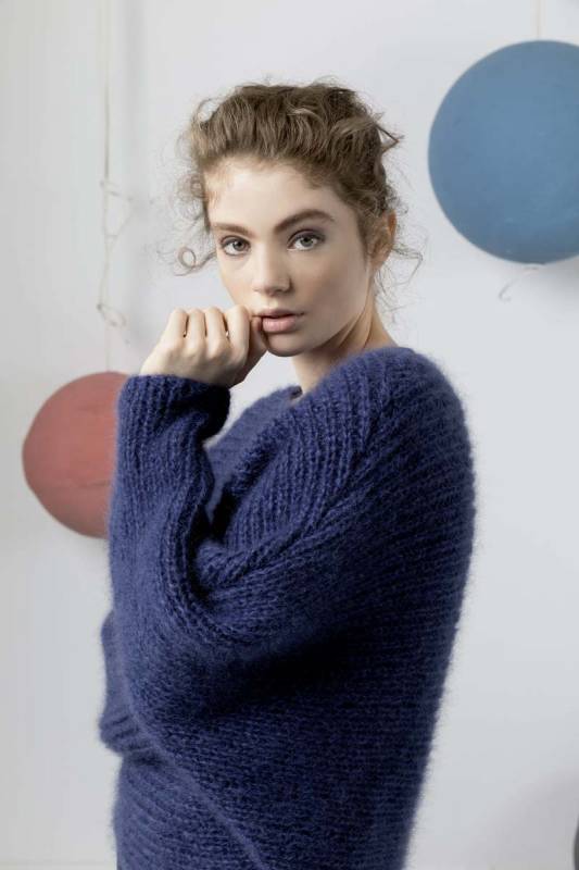 Knitting instructions Sweater 247-15 LANGYARNS MOHAIR TREND as download