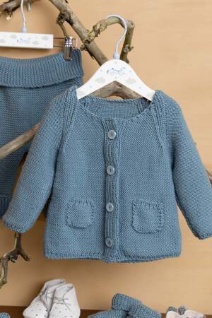 Strickanleitung Raglanjacke 248-14 LANGYARNS MERINO 120 als download