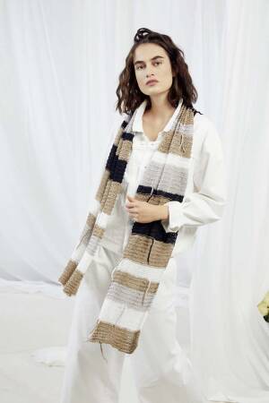 Strickanleitung Schal 251-07 LANGYARNS LINO als download