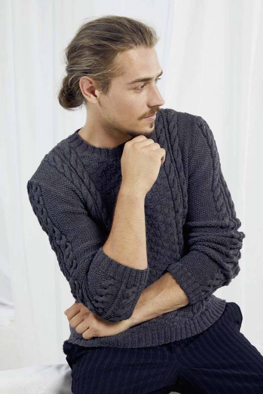 Knitting instructions Sweater 251-26 LANGYARNS MERINO 130 COMPACT as download