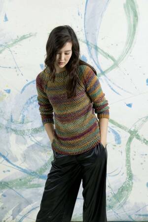 Knitting instructions Sweater 252-04 LANGYARNS MILTON as download