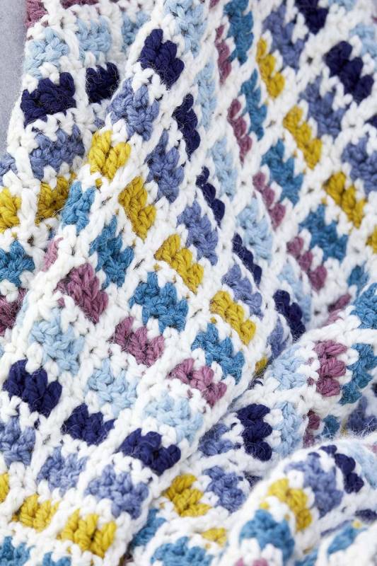 Knitting instructions Blanket 253-12 LANGYARNS ANOUK as download