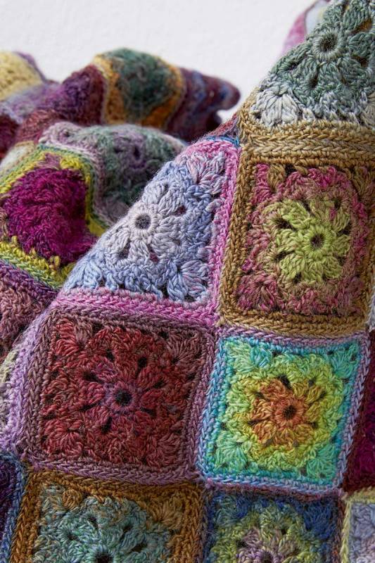 Knitting instructions Crocheted blanket 254-09 LANGYARNS MILLE COLORI BABY as download