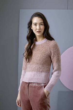 Knitting instructions Sweater 255-09 LANGYARNS NOVA / PASSIONE as download